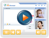 1 to 1 video chat in 123 web messenger