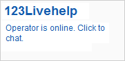 Online Text of LiveHelp Button, Live Help, Online Support Softwawre